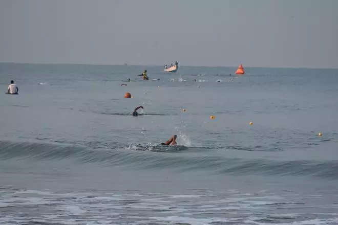 Mangaluru’s shipwreck now part of swimming contest 