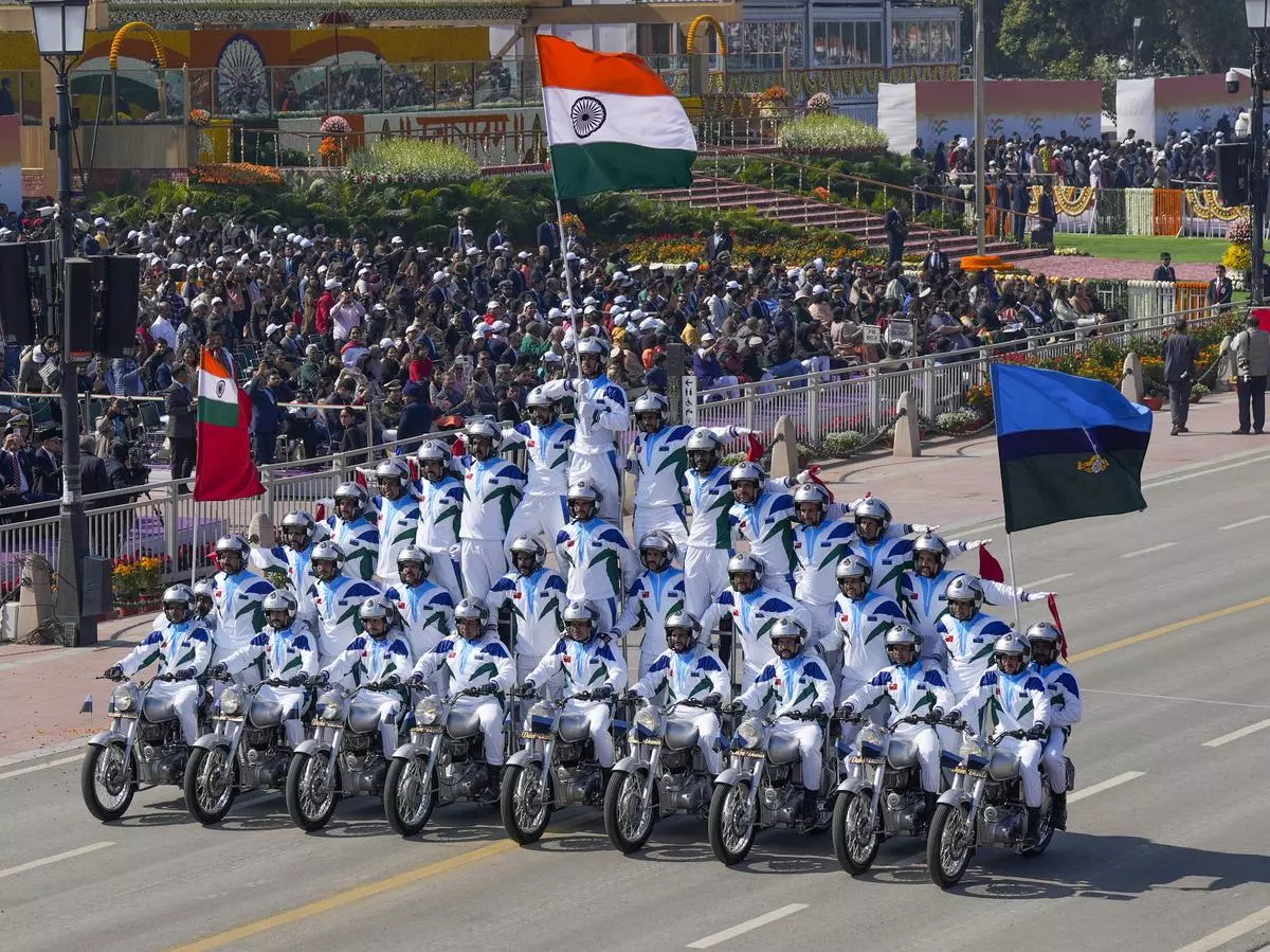 Slideshow | India celebrates 76th republic day