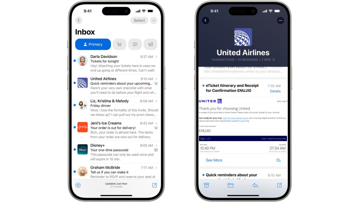 Report: Apple Mail is getting automatic categories on iPadOS and macOS