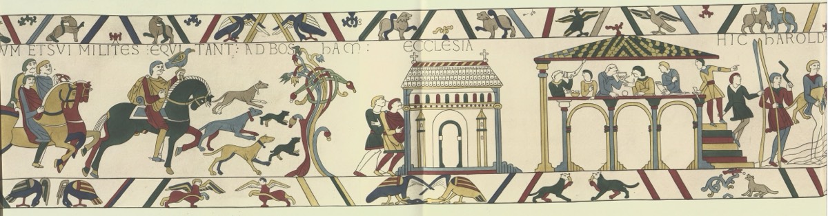 A telltale toilet reveals “lost” site shown in Bayeux Tapestry