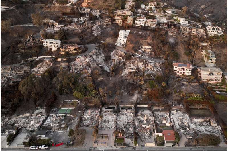 Los Angeles fires have scorched largest urban area in California in at least 40 years