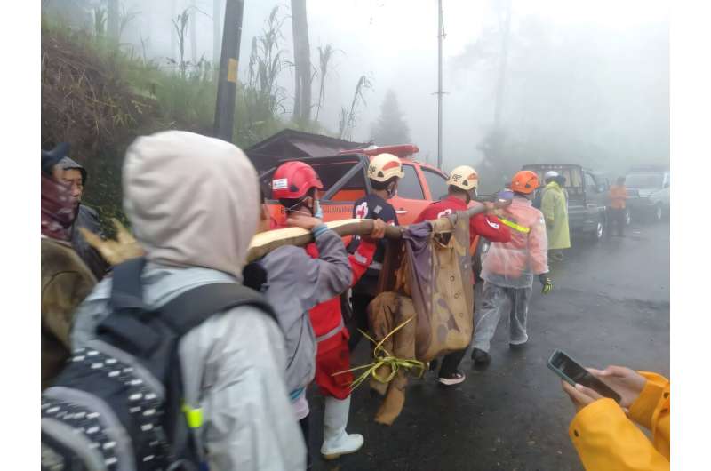 Rain-triggered landslide kills 17 in Indonesia