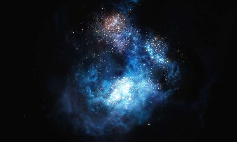 The first supernovae flooded the early universe with water, research suggests