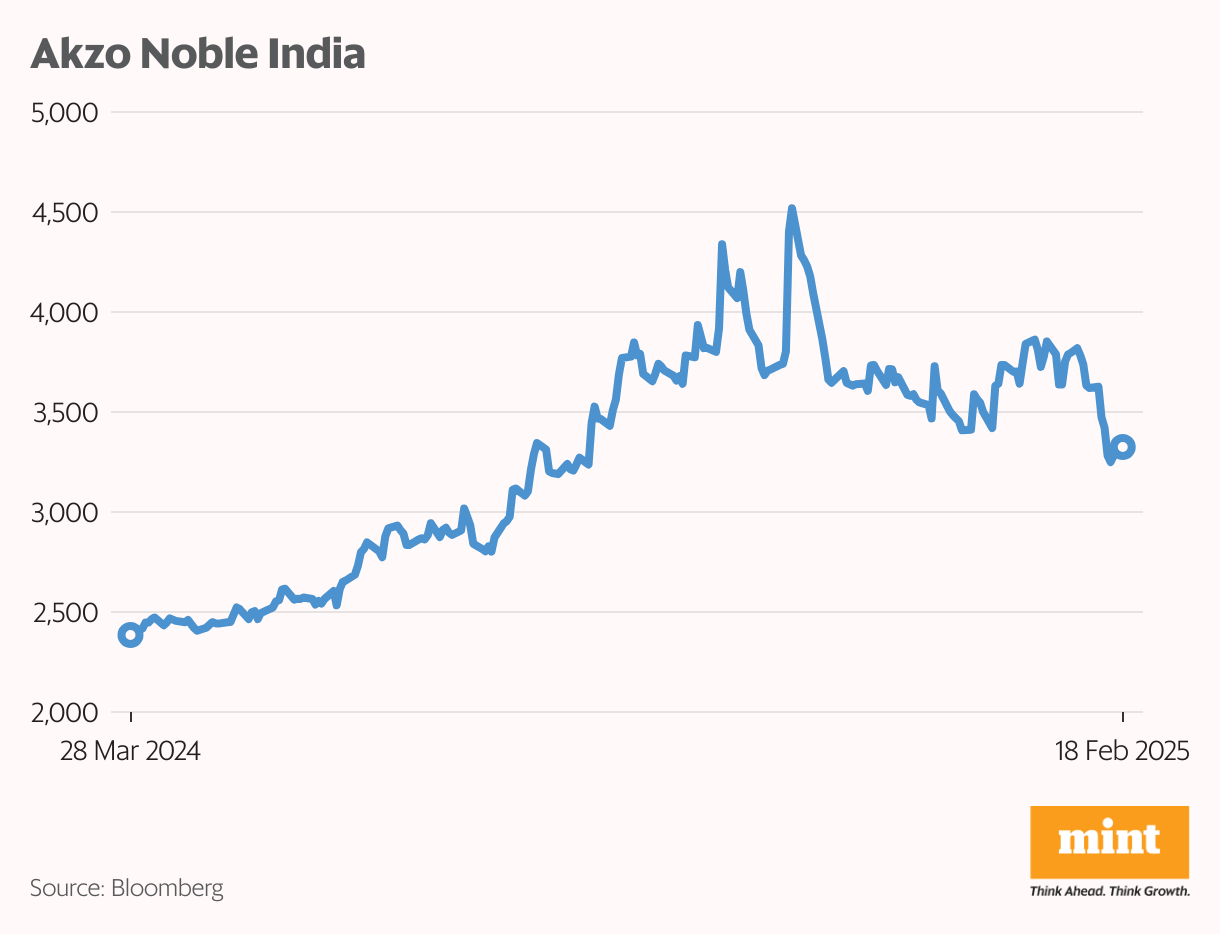 AkzoNobel may sell only paints biz in India for up to .7 billion as Pidilite, JSW, Indigo enter second round