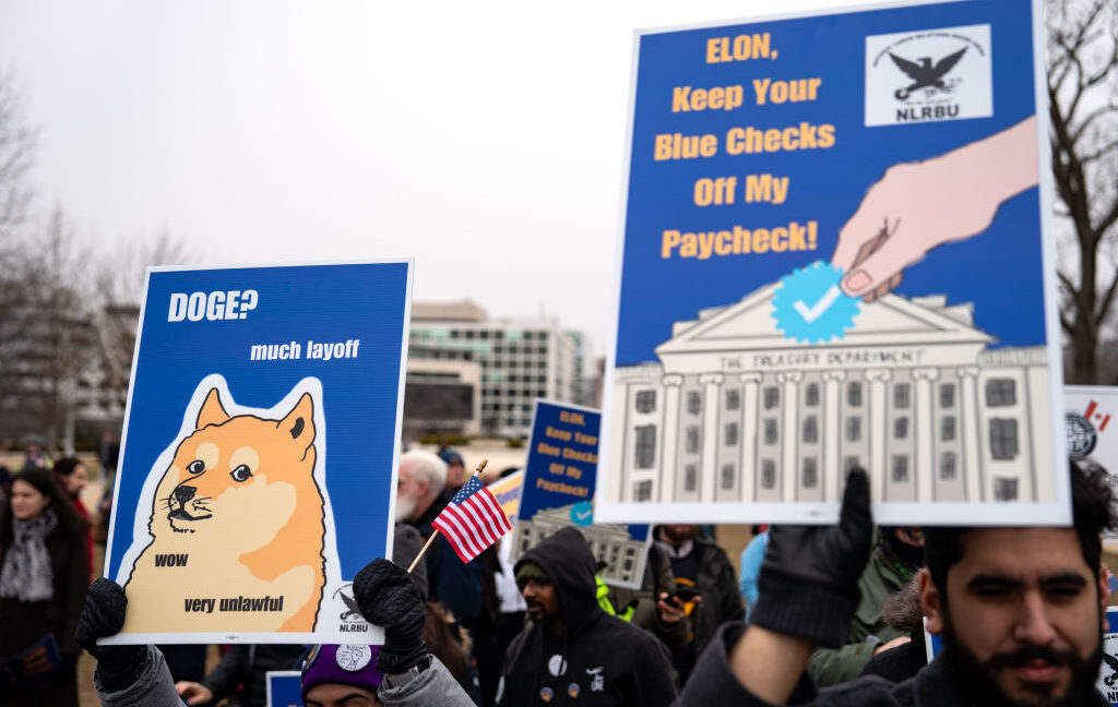 DOGE’s .gov site lampooned as coders quickly realize it can be edited by anyone