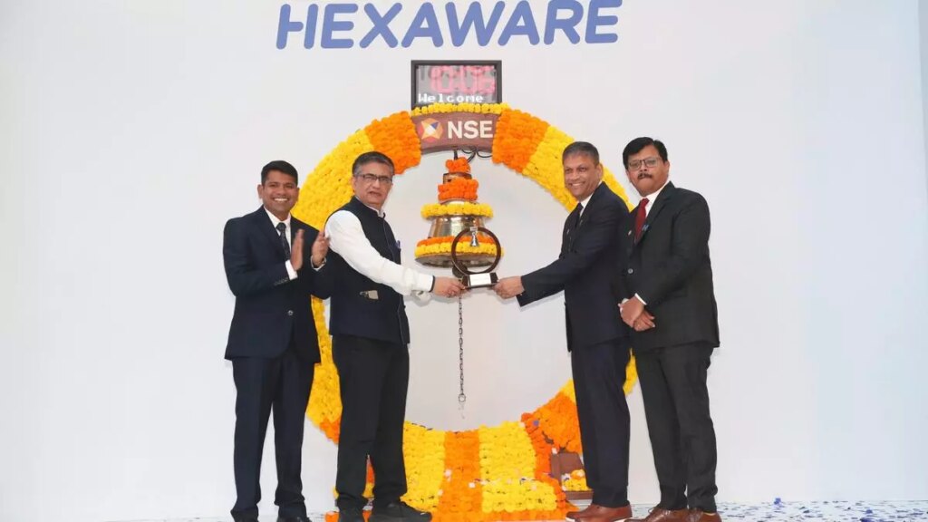 Hexaware Share Price & IPO listing Updates: Shares end nearly 7% higher over IPO price