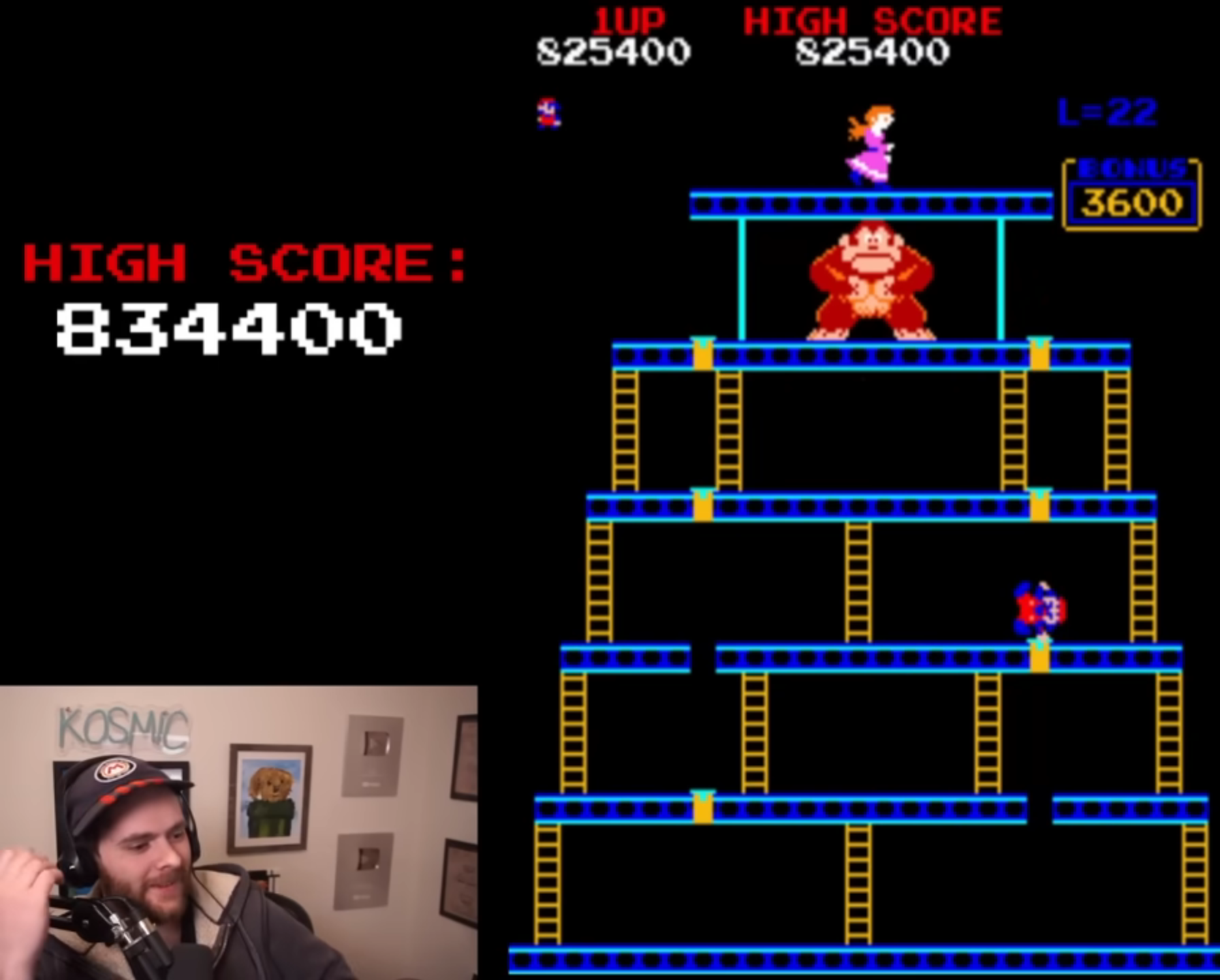 Donkey Kong’s famed kill screen has been cleared for the first time