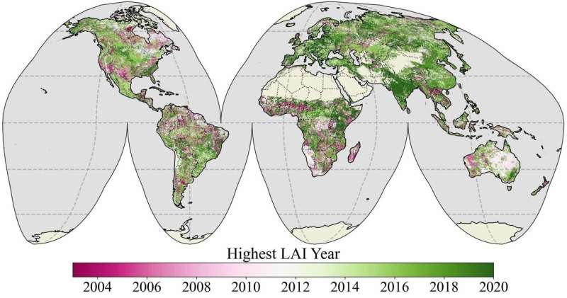 Earth saw record-high greening in 2020: What’s at the root?